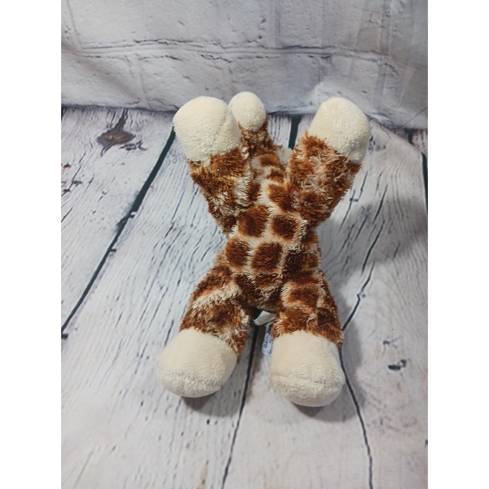 Aurora Mini Flopsie Giraffe Plush 7" Bean Bag Stuffed Animal Toy Zoo Safari Kids - Picture 4 of 4